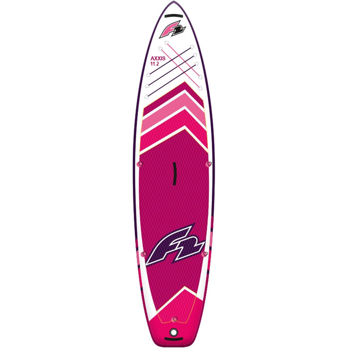 Надувне SUP дошка Campsup F2 AXXIS Combo для початківців та досвідчених, 11'6' та 11'2' (рожевий/блакитний) з аксесуарами