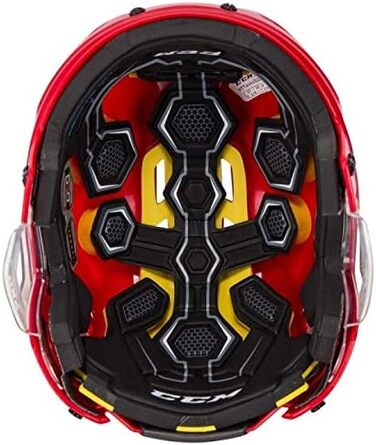 Хокейний шолом CCM Tacks 310, червоний, розмір S