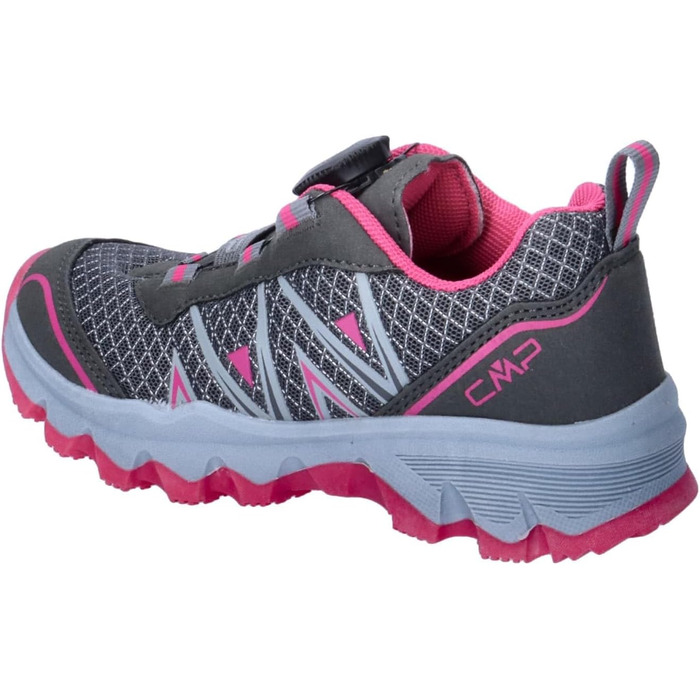 Дитячі трекінгові черевики CMP AKSA FITGO Fast (34 EU, сірий, фуксія)