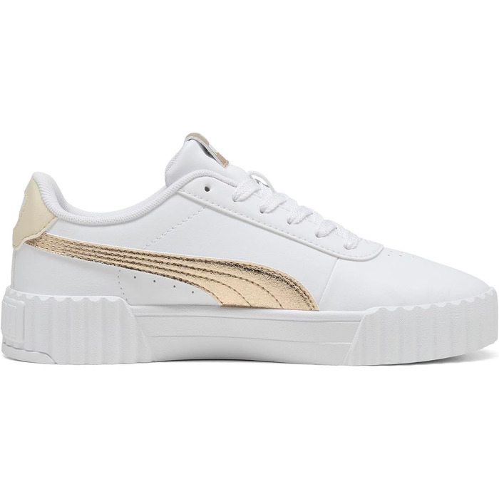 Жіночі кросівки PUMA Carina 3.0 Metallic Whisper White Gold (розмір 37.5 EU)