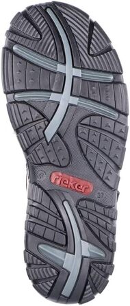 Жіночі сандалії Rieker 68851, класична модель, кремовий/грибний колір, розмір 37 EU