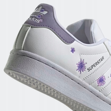 Кросівки Adidas зі штучної шкіри, білі, розмір 36