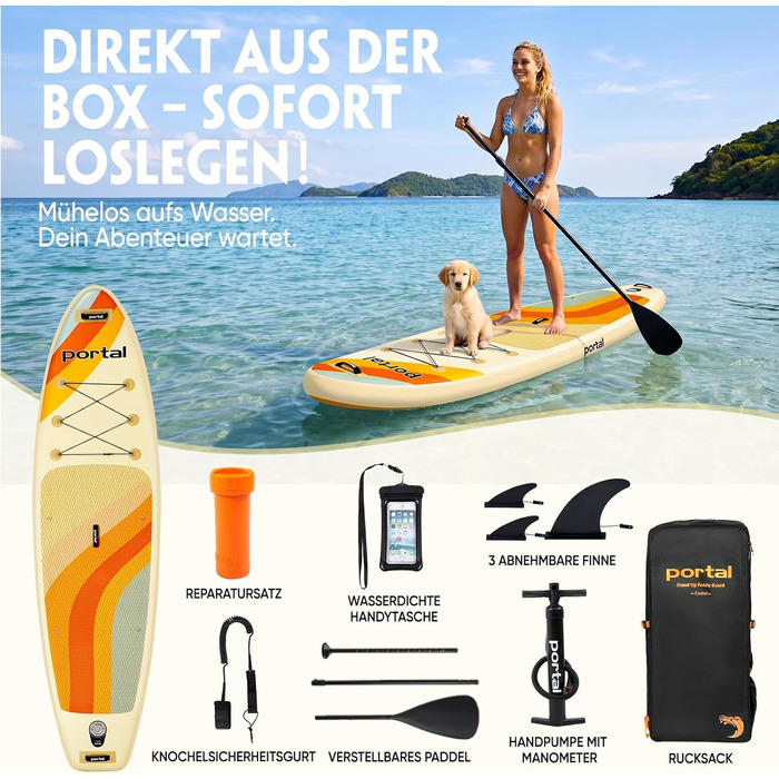 SUP дошка Portal Coastal 10'6