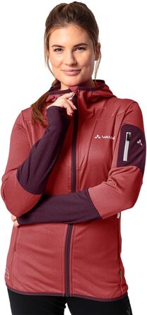 Жіноча флісова куртка VAUDE Monviso Fleece Jacket II, колір brick (цегляний), розмір 36