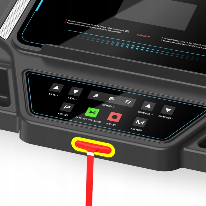 Електрична бігова доріжка 4FIZJO MY-RUN до 90 кг