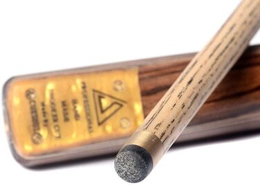 CUESOUL 57' Більярдні киї для снукеру з 3/4 суглобом та міні-подовжувачем для кінчика, в алюмінієвому чохлі Köcher Karella SCC-JXD306