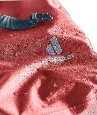 Велосипедна сумка Deuter Weybridge 25+5 л, водонепроникна, на задній багажник, колір Redwood