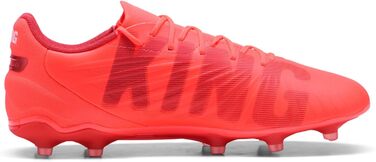 Футбольні бутси PUMA King Match F.G./A.G. Glowing Red/Puma White/Red Fire, 44.5 EU