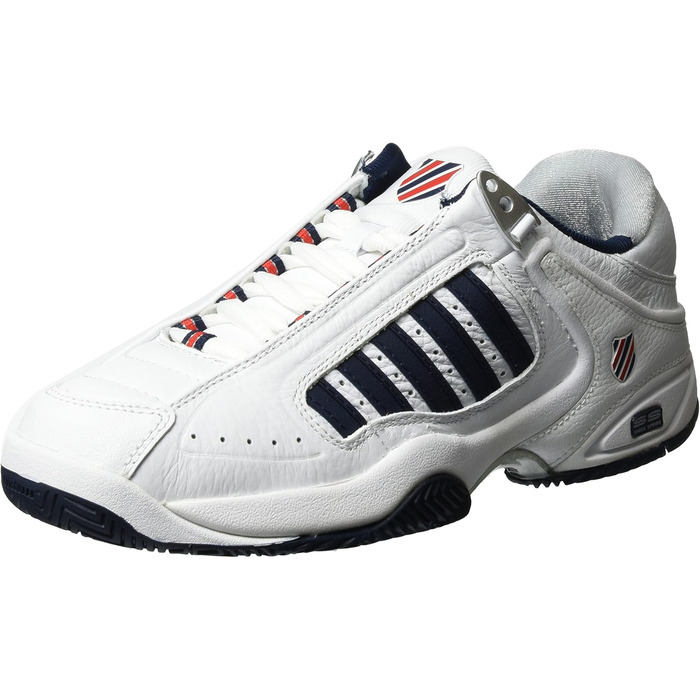 Тенісні кросівки K-Swiss Performance KS TFW DEFIER для чоловіків, 44.5 EU, білий/блакитний/червоний