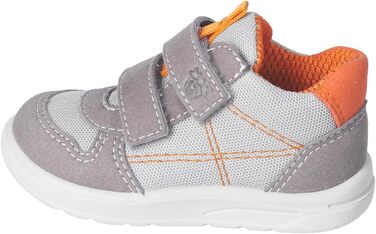 Чобітки RICOSTA для дівчаток та хлопчиків SAM, дитячі черевики для перших кроків, ширина: середня, змінна устілка, веганські, 26 EU, графіт, світло-сірий 460