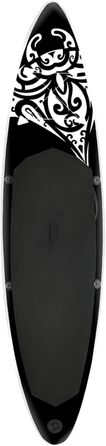 Надувна SUP-дошка ZEYUAN 305x76x15 см з аксесуарами, чорна