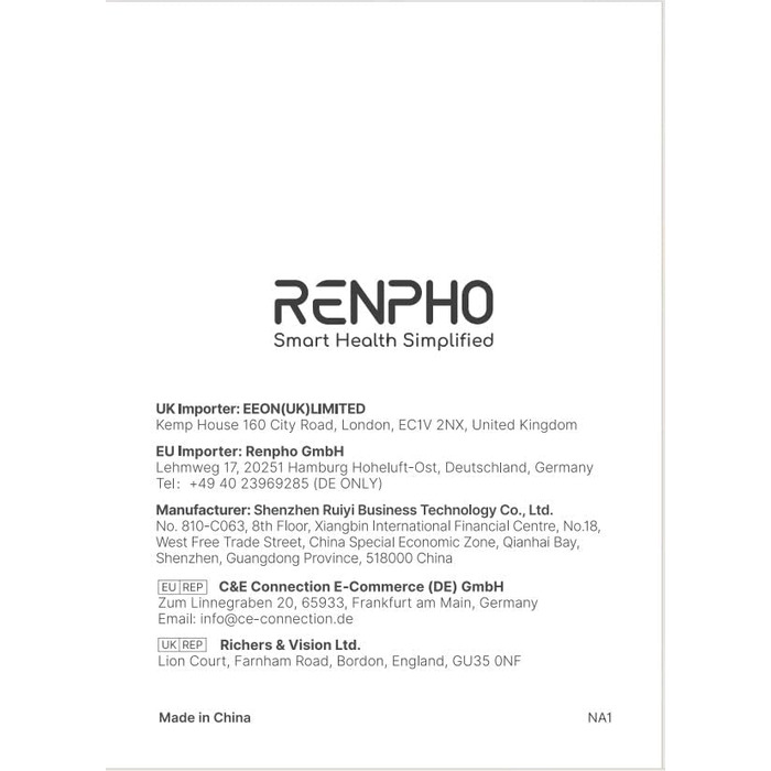 Масажний пістолет RENPHO з функціями нагріву і охолодження, 12мм амплітуда, керування через додаток, LED-дисплей, чорний