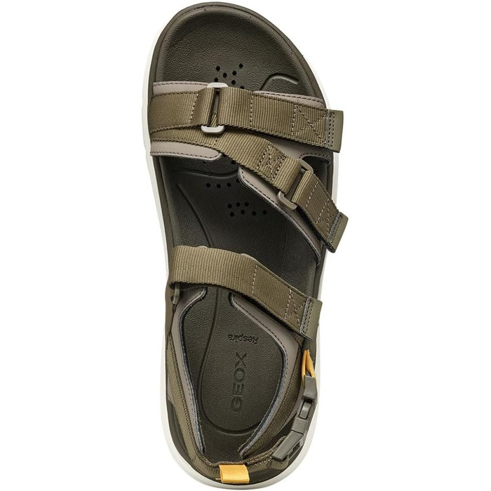 Чоловічі спортивні сандалії Geox U Spherica Actif X S 41 EU Dove Grey Military