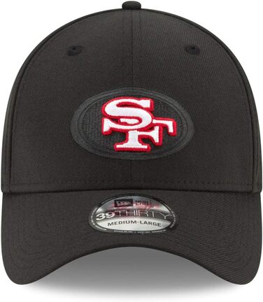 Кепка New Era 39Thirty Stretch-Fit NFL San Francisco 49ers чорна (S-M)