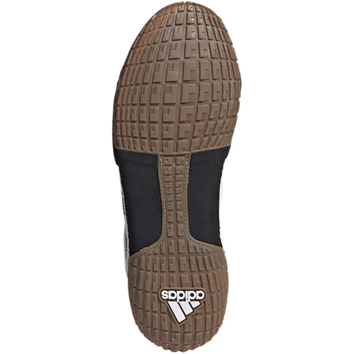Кросівки для боротьби adidas Tech Fall 2.0, Chalk White/Black/Gum 2, 3 US Unisex Little Kid
