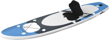 Надувна SUP-дошка LAPOOH 330x76x10 см морська синя, комплект для сапсерфінгу з веслом, сидінням та аксесуарами