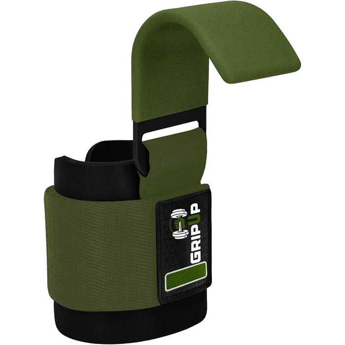 Набори для фітнесу та силових тренувань (пара), захист зап'ястя з гумовим покриттям, 8 мм, для важкої атлетики, пауерліфтингу, підтягувань та бодібілдингу (зелений)