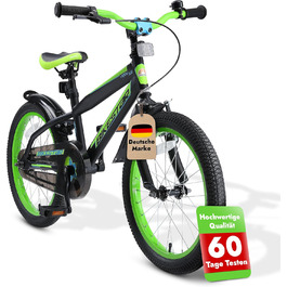 Дитячий велосипед BIKESTAR 18 дюймів для хлопчиків і дівчаток від 5 років Urban Jungle