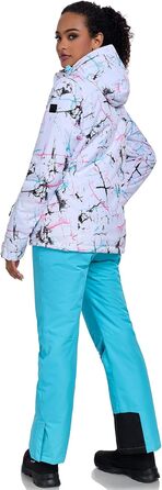 Жіночий сніговий костюм HOTIAN, водонепроникний, вітронепроникний, теплий, для катання на лижах, сноуборді, походів та альпінізму. Кольори: блакитний та блакитний