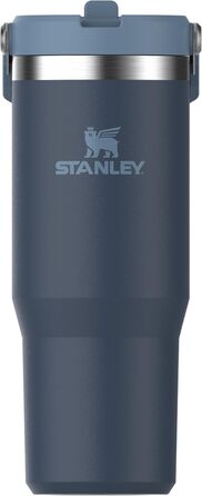 Термочашка Stanley IceFlow з трубочкою, 0,89 л – термокружка з кришкою та соломинкою, нержавіюча сталь, для напоїв
