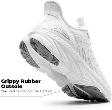 Жіночі спортивні сліпони ALLSWIFIT: зручні, дихаючі, з антиковзкою підошвою, для тенісу, фітнесу та крос-тренінгу, білі, розмір 39 EU