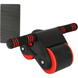 AB Wheel TWSOUL: тренажер для пресу з автоматичним пружинним відскоком та килимком для колін