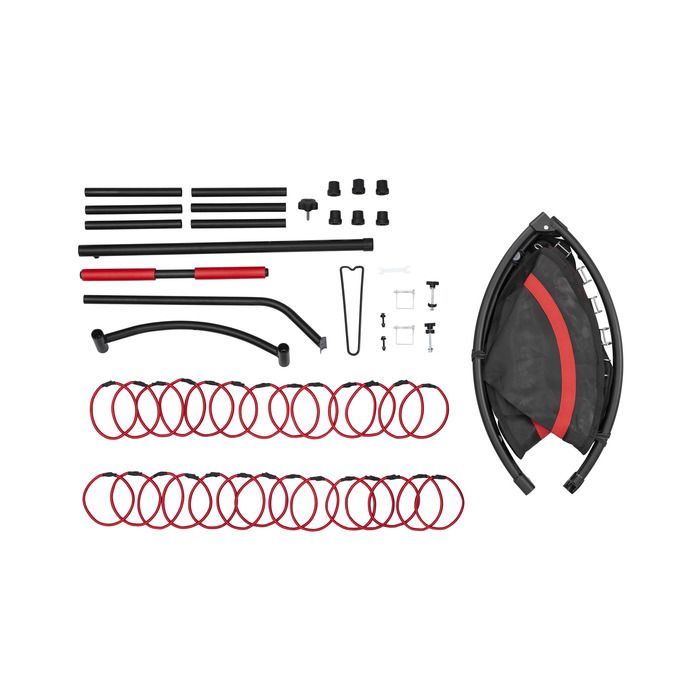 Фітнес-батут Aerobounce Bestway 102см x 135см, модель 2026 (арт. 59124)