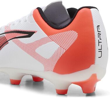 Жіночі футбольні бутси PUMA Ultra 5 Play FG/AG, 39 EU, білий/чорний/червоний