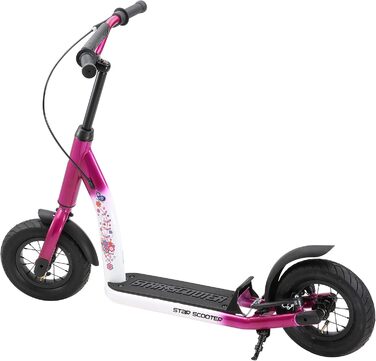 Дитячий самокат STAR SCOOTER на повітряних шинах, регульований, 10 дюймів, для міста, від 5 років, New Gen