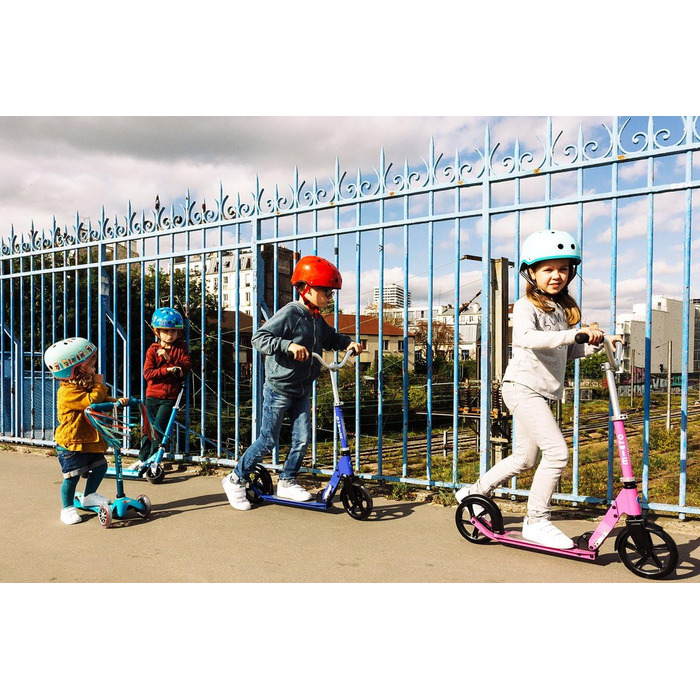 Дитячий самокат Micro Roller Cruiser, регульований кермо, складаний, легкий, для хлопчиків і дівчаток