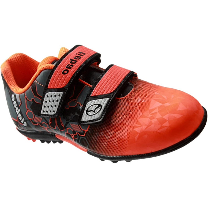 Дитячі футбольні бутси Rismart TieBao для штучного покриття та залу, унісекс, зелені (37 EU, помаранчевий)