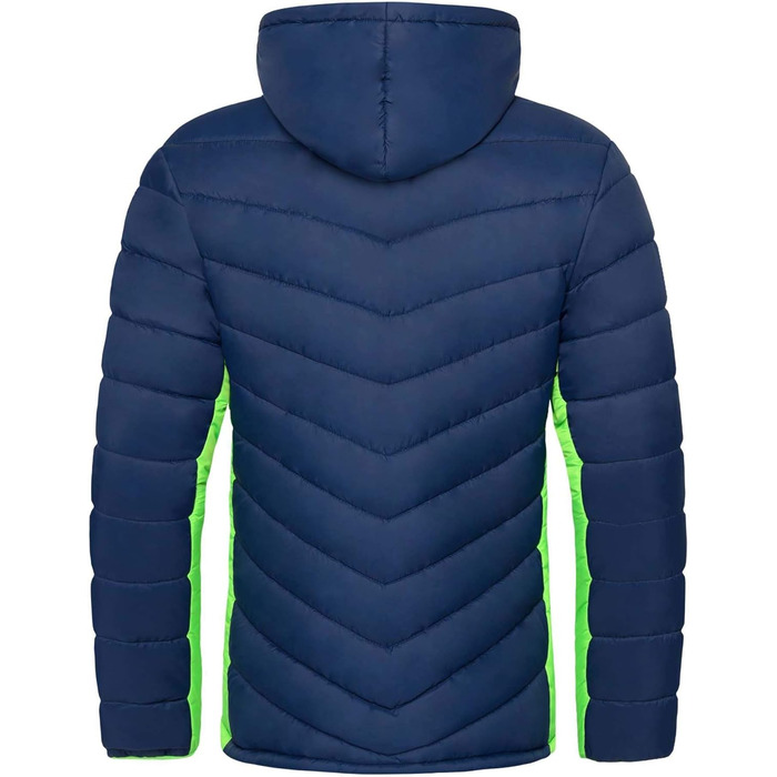 Чоловіча куртка Nebulus MERIK, тепла outdoor-куртка, практична та універсальна перехідна та зимова куртка XXL, темно-синій/лаймовий