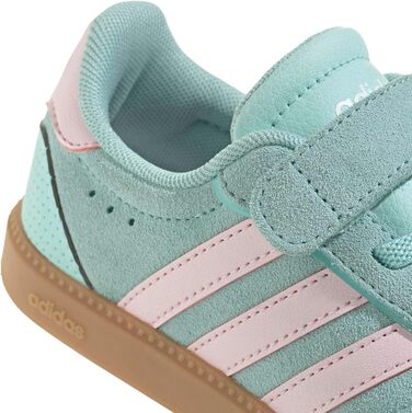 Дитячі кросівки Adidas BREAKNET Sleek - унісекс (35 EU, Semi Flash Aqua Clear Pink Gum 3)