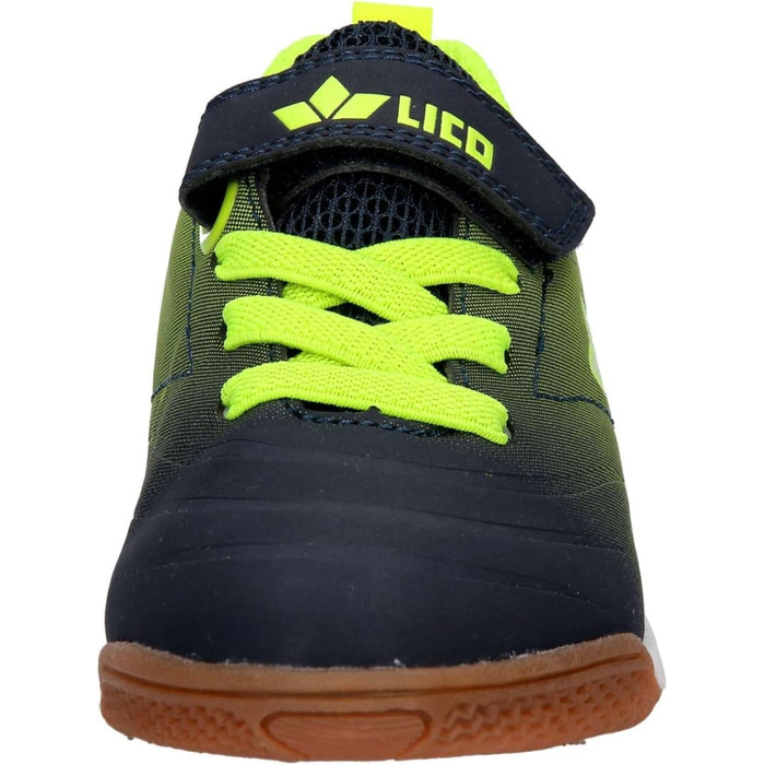 Дитячі спортивні черевики Lico Marlin для залу, 34 EU, блакитний/лимонний