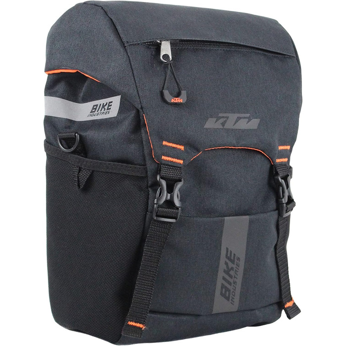 Велосумка KTM Rear Rider 10,5 л на багажник, водовідштовхувальна, з Vario гачками та плечовим ременем