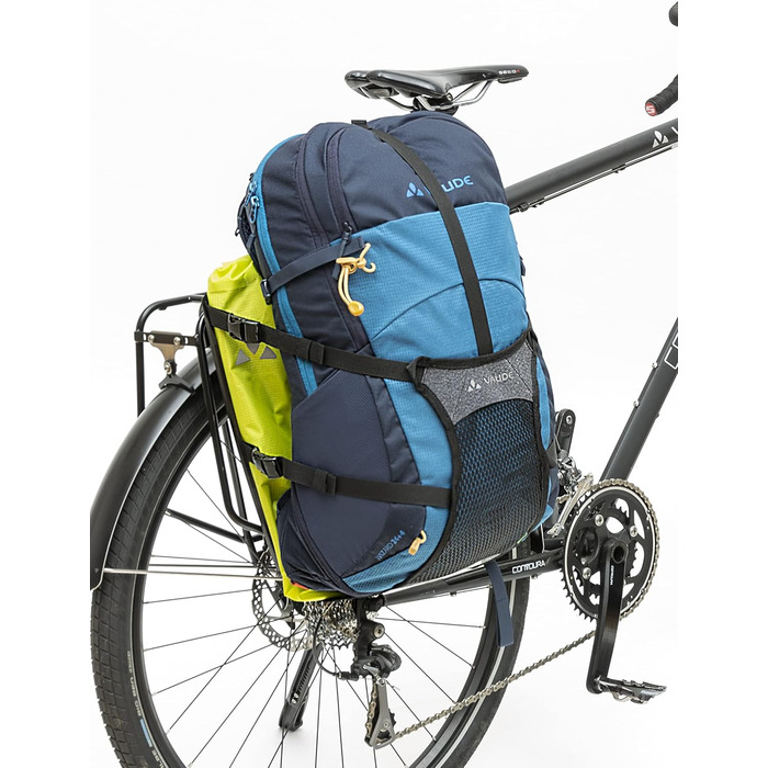 Велосумка VAUDE Trailcargo, універсальна, чорна