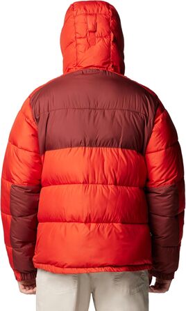 Куртка Columbia Pike Lake 2 Hooded Jacket чоловіча, червоно-пряна (S) - легка степлена куртка з капюшоном
