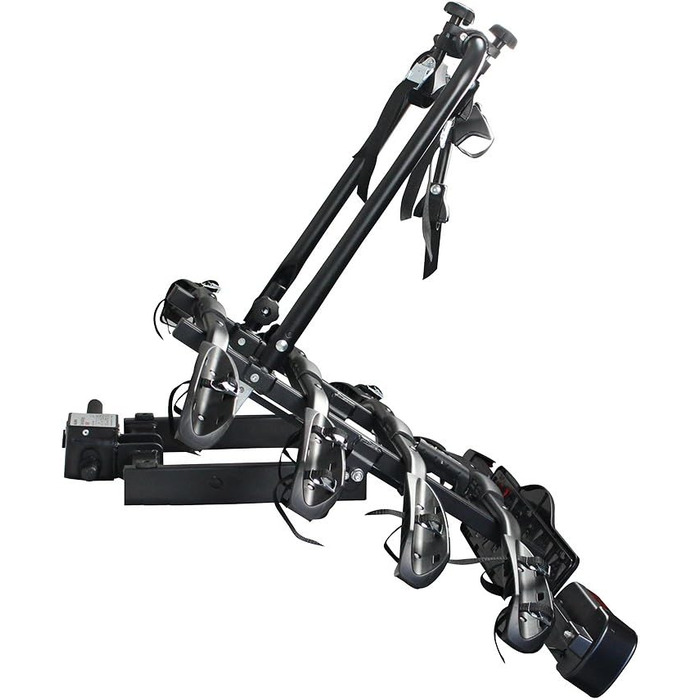 Велосипедний тримач Bullwing SR8 на 4 велосипеди для фаркопу авто, задній, відкидний, з замком та кріпленням до стіни