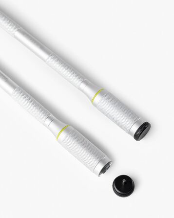 Скакалка Velites Cyclone Jump Rope: легка, преміум-дизайн, 360° система, знімний грип (срібна)