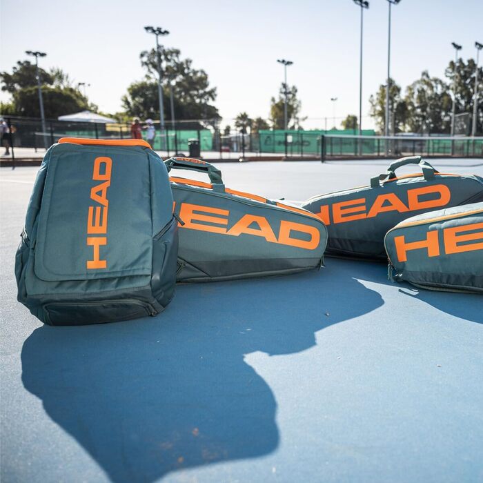 Рюкзак HEAD Pro 28л унісекс для дорослих, бірюзовий/помаранчевий