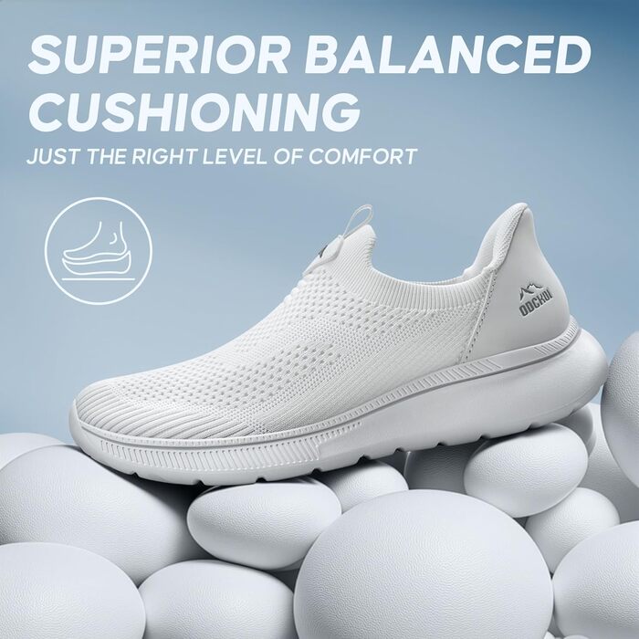 Чоловічі кросівки без шнурівків Slip-on, сітка, дихаючі, легкі, для бігу та спорту, комфортні, повсякденні, Outdoor, для джогінгу (43 EU, 1645 Комплект Жінок)