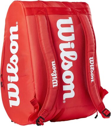 Сумка для паделу Wilson Super, червона/біла