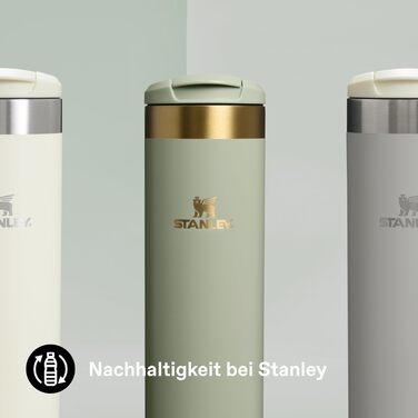 Термокухоль Stanley Aerolight Transit 0.35L — герметичний стакан для кави To Go, чорний (Juniper)