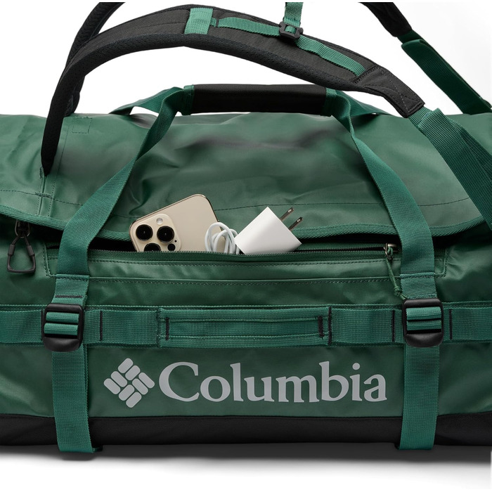 Спортивна сумка Columbia Landroamer 60L унісекс, Rain Forest/Black