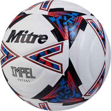 М'яч для футзалу Mitre Impel, розмір 3, білий, унісекс