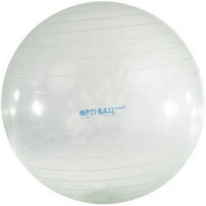 Гімнастичний м'яч Gymnic Opti-Ball прозорий 65 см для фітнесу