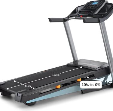 Біговий тренажер NordicTrack T 6.5 S: біговий доріжка з регулюванням нахилу, Bluetooth, до 136 кг