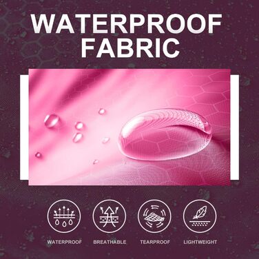 Сплячі мішки для дорослих у холодну погоду, водонепроникні, легкі, рожеві. Підходять для кемпінгу, піших прогулянок, відпочинку на природі та вдома (1,4 кг)