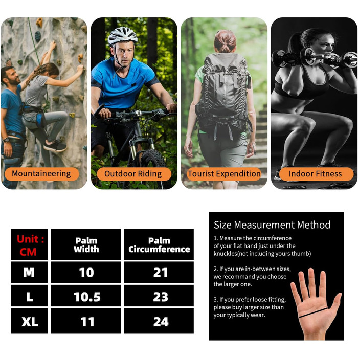 Велосипедні рукавички West Biking для чоловіків та жінок - дихаючі, безпальцеві, з неслизьким покриттям, для MTB, шосе та альпінізму, розмір XL