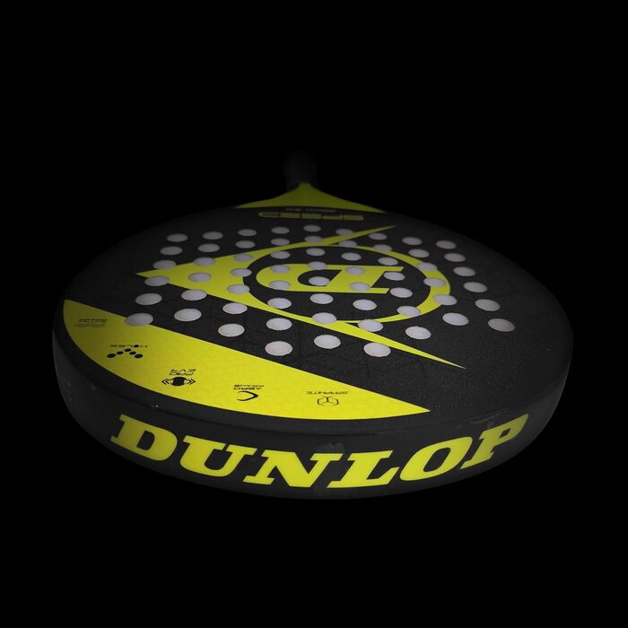 Бадмінтонні кросівки DUNLOP Speed Attack, універсальний розмір, чорні/жовті